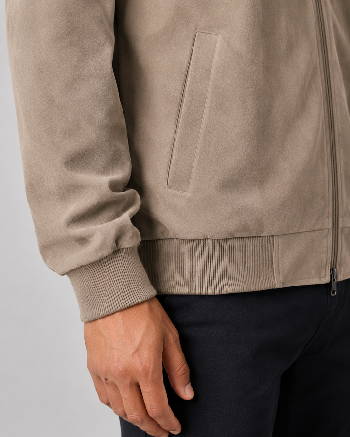 Hugo | Men's Suede Bomber Jacket
