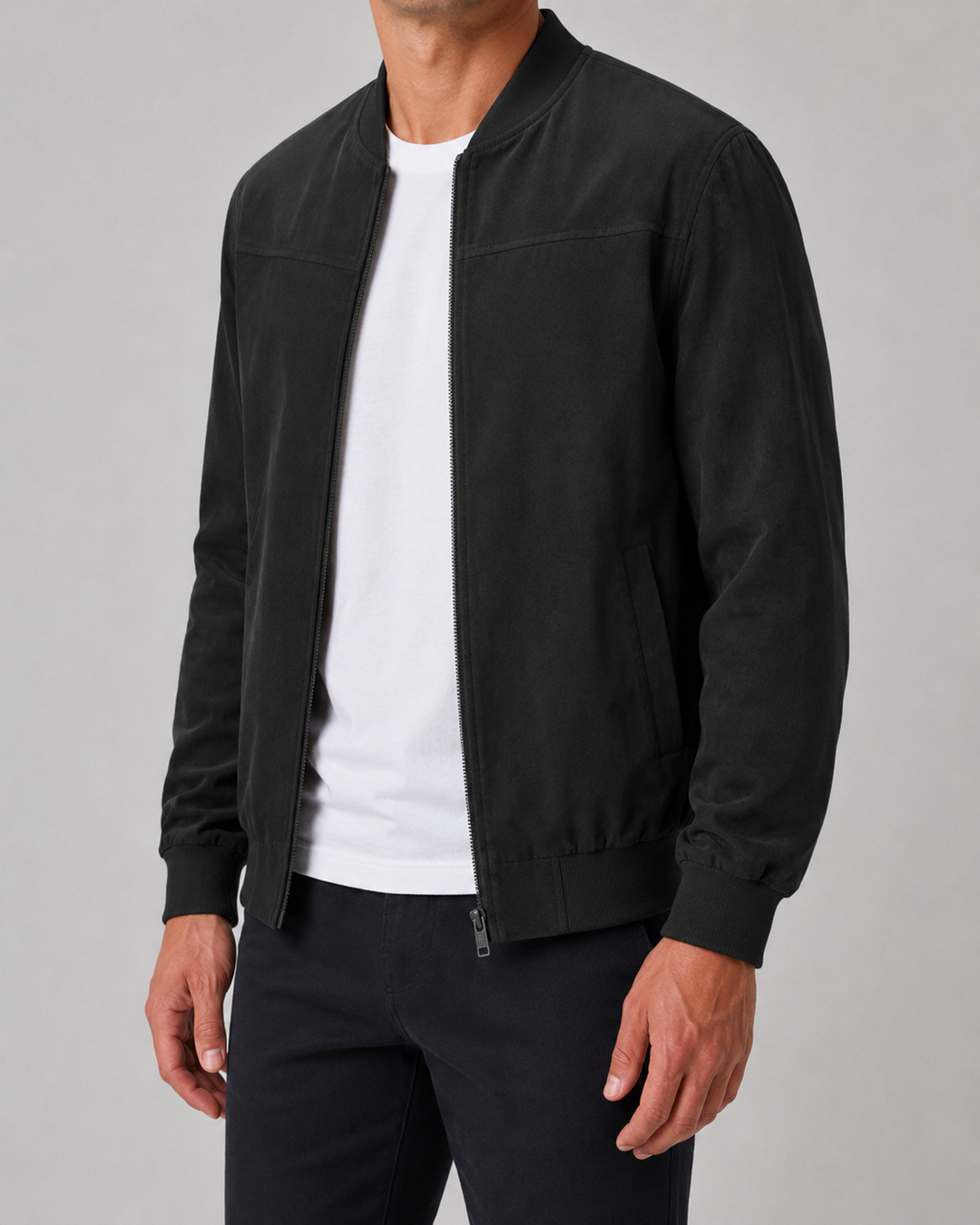 Hugo | Men's Suede Bomber Jacket