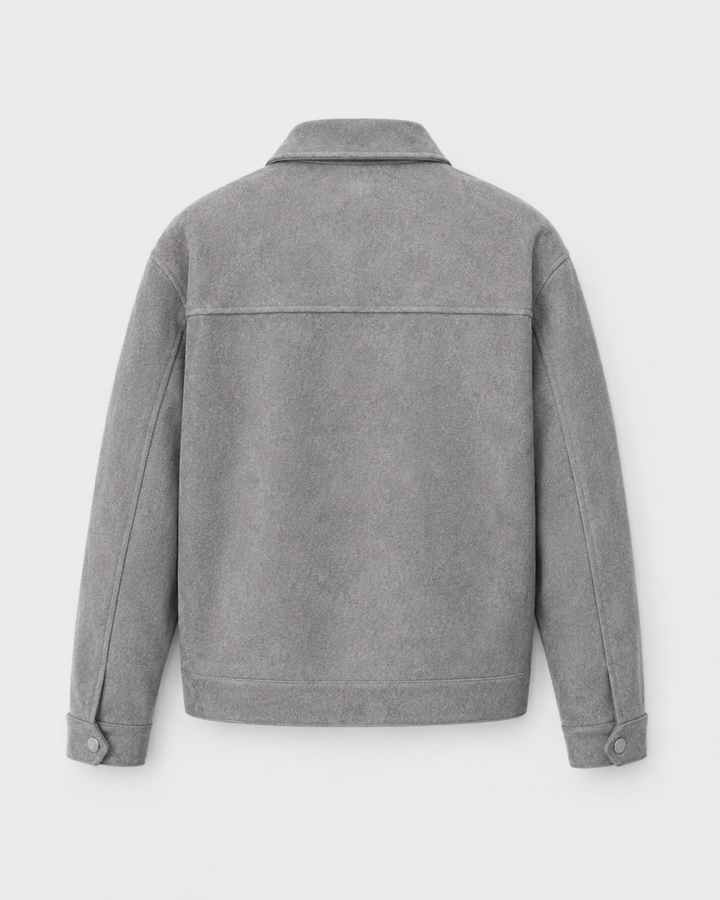 Jasper | Men's Suede Utility Jacket