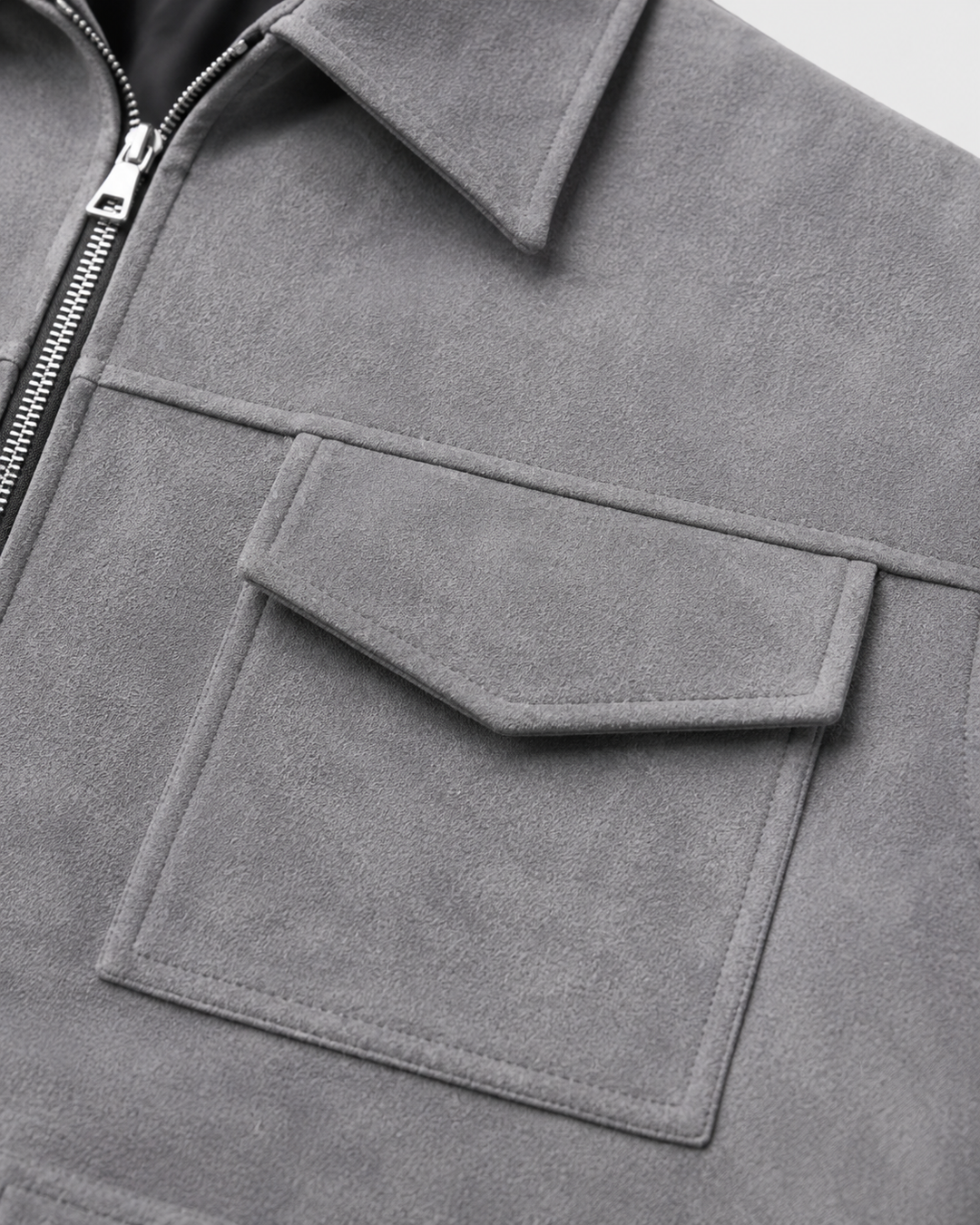 Jasper | Men's Suede Utility Jacket