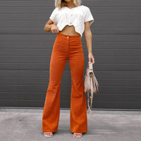Ingrid | Women's High-Waist Wide-Leg Flare Jeans