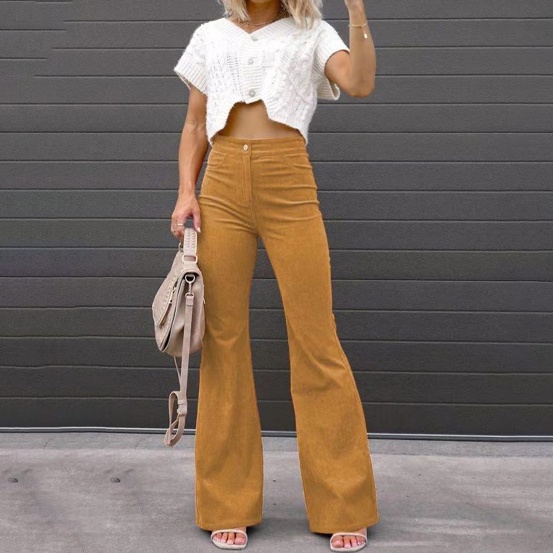 Ingrid | Women's High-Waist Wide-Leg Flare Jeans
