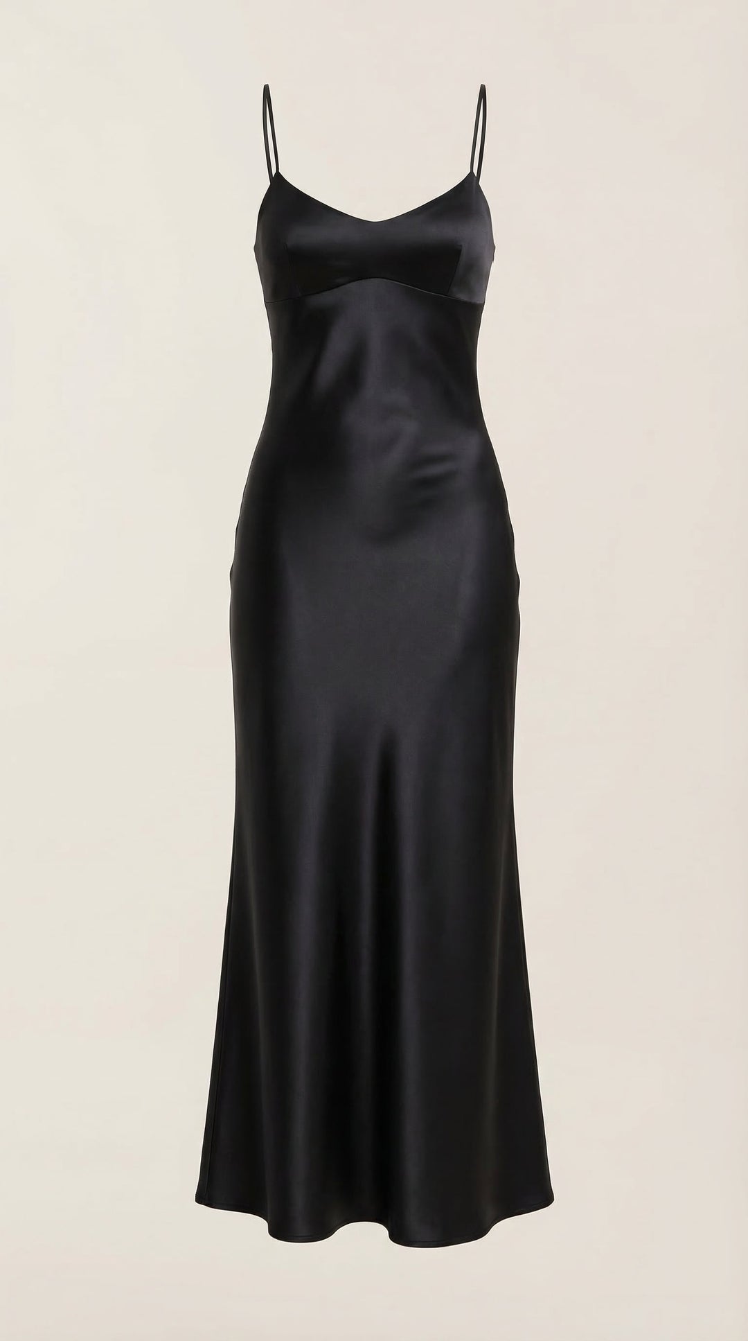 Vera | Women's Satin V-Neck Slip Maxi Dress