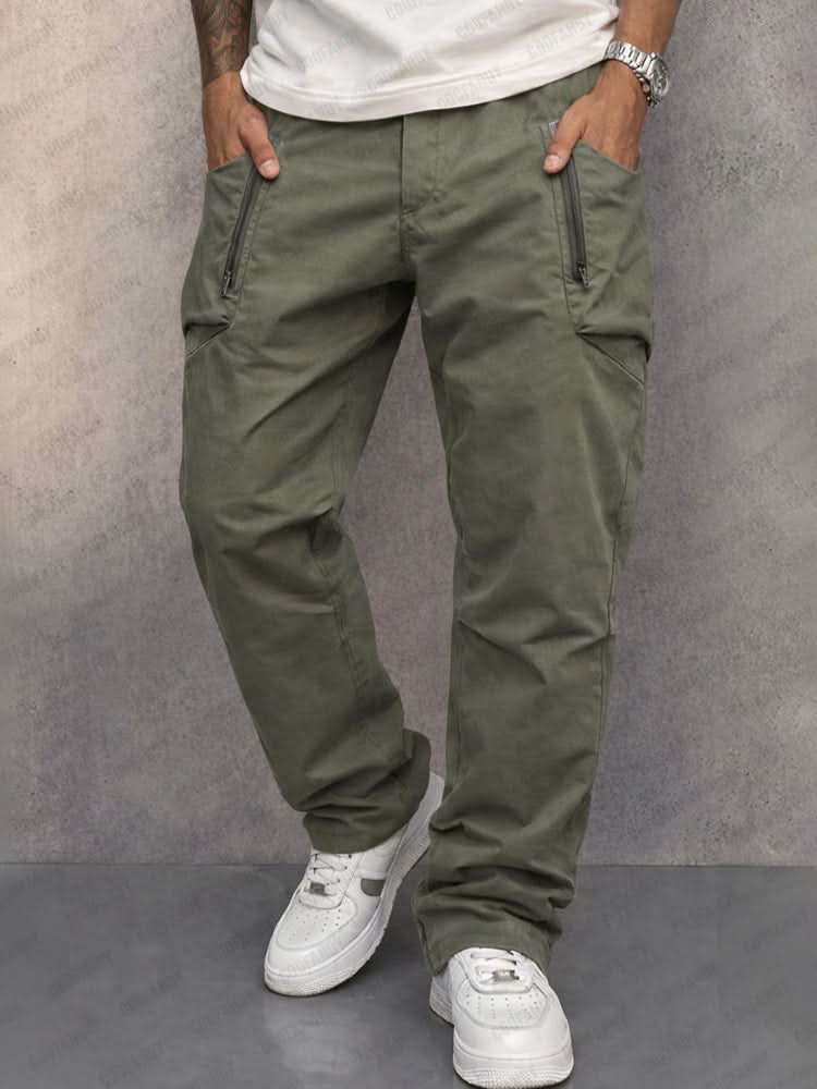 Mason | Men's Zip-Pocket Cotton Cargo Pants