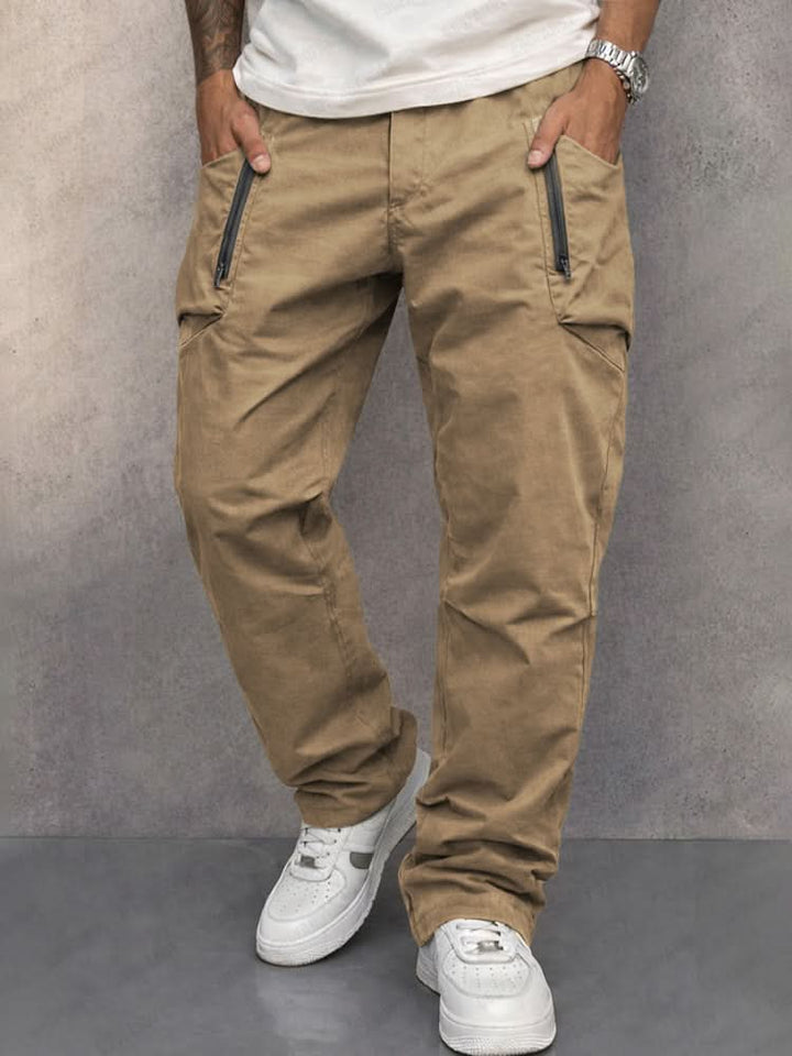 Mason | Men's Zip-Pocket Cotton Cargo Pants