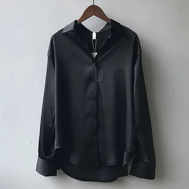 Violet | Women's Satin Blouse