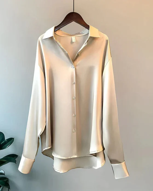 Violet | Women's Satin Blouse