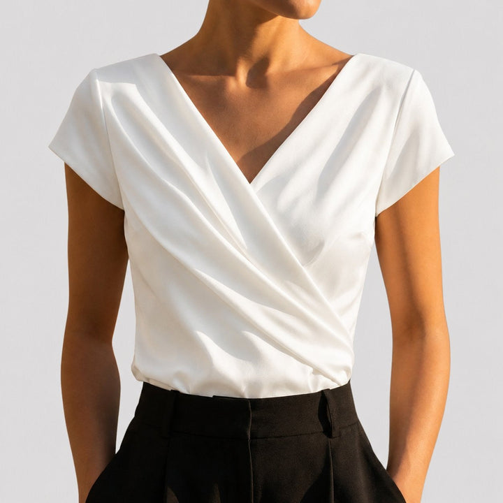 Nina | Women's Wrap Blouse