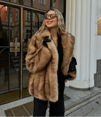 Rosalind | Women's Plush Faux Fur Coat