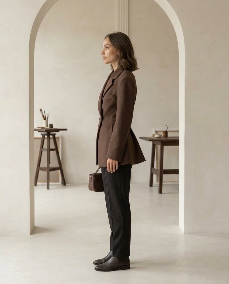 Marnie | Women's Double Breasted Peplum Blazer