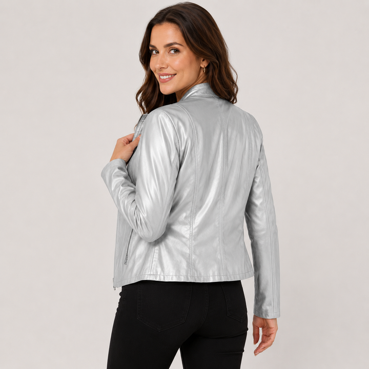 Isadora | Women's Full-Zip Leather Jacket