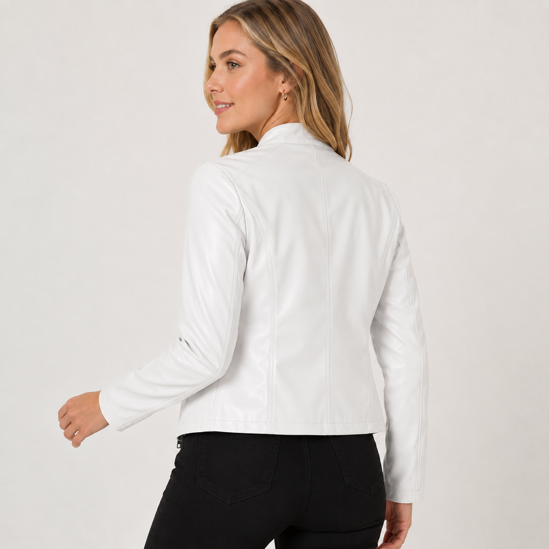 Isadora | Women's Full-Zip Leather Jacket