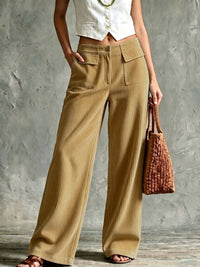 Imogen | Women's Wide-Leg Corduroy Trousers