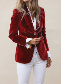 Anouk | Women's Tailored Velvet Blazer