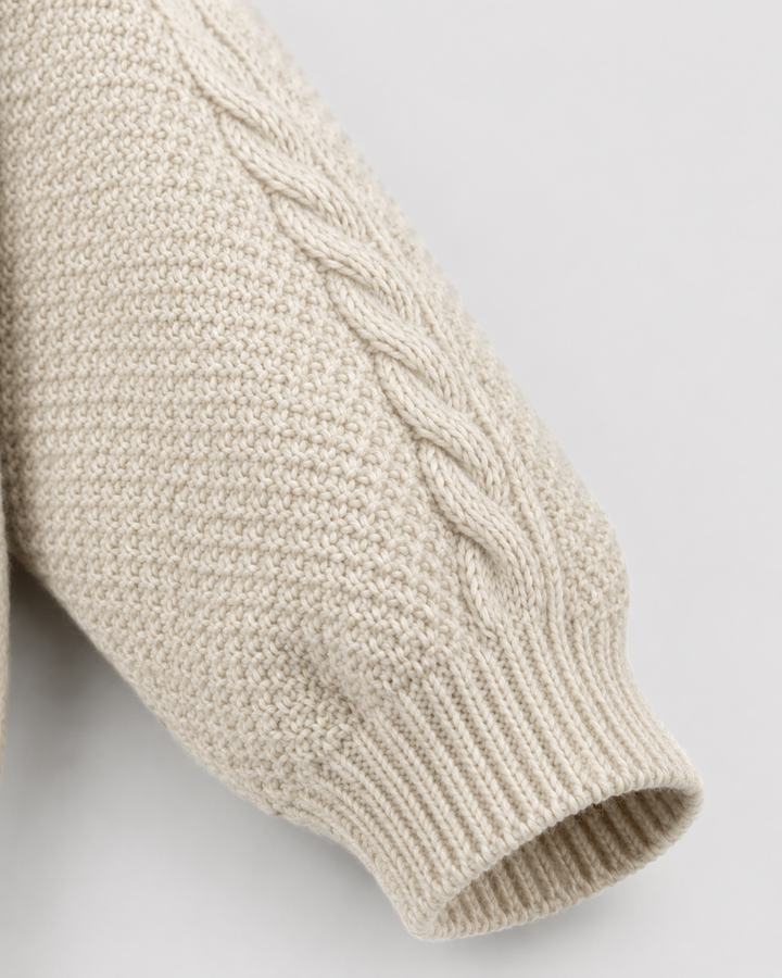 Maggie | Women's Cable Knit Button Front Cardigan