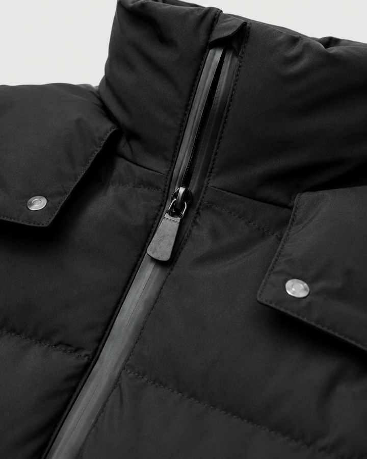 Rowena | Women's Belted Puffer Jacket with Detachable Hood