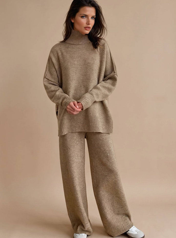 Elise | Women's Oversized Turtleneck Lounge Set