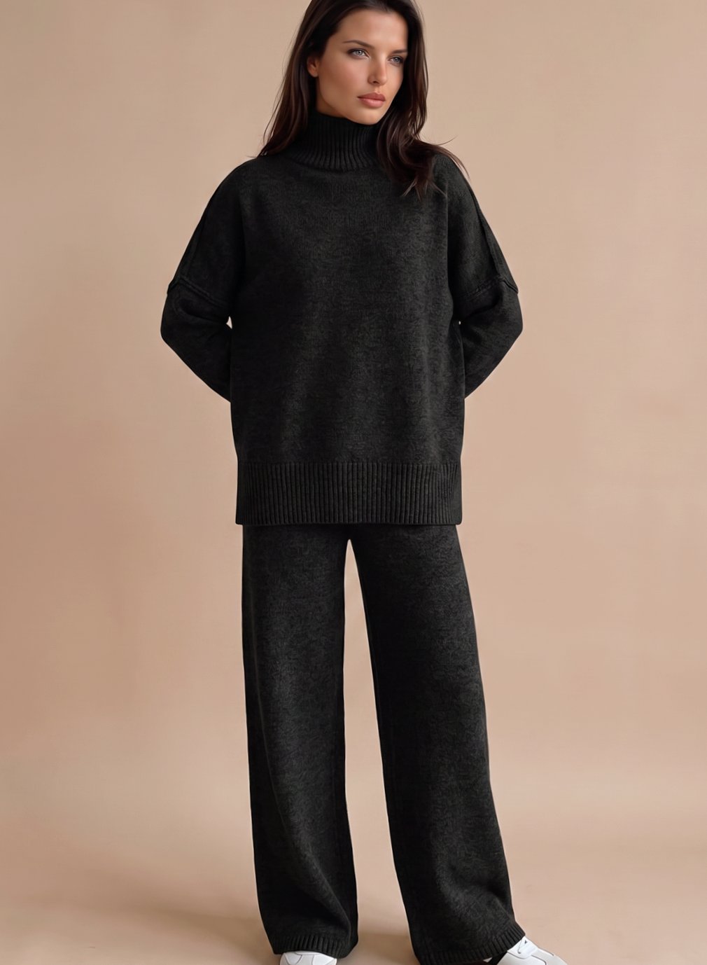 Elise | Women's Oversized Turtleneck Lounge Set