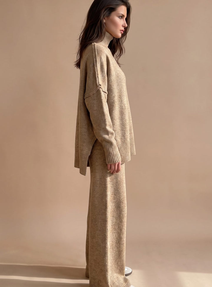 Elise | Women's Oversized Turtleneck Lounge Set