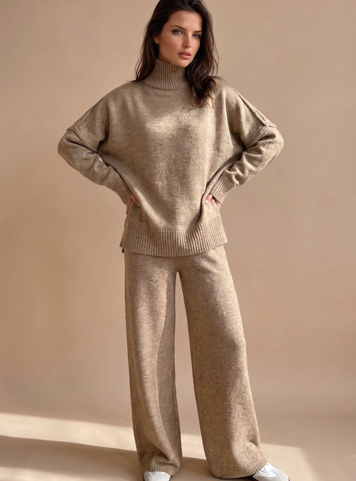 Elise | Women's Oversized Turtleneck Lounge Set