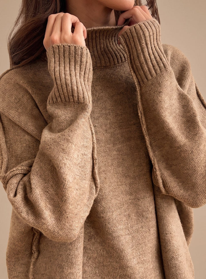 Elise | Women's Oversized Turtleneck Lounge Set