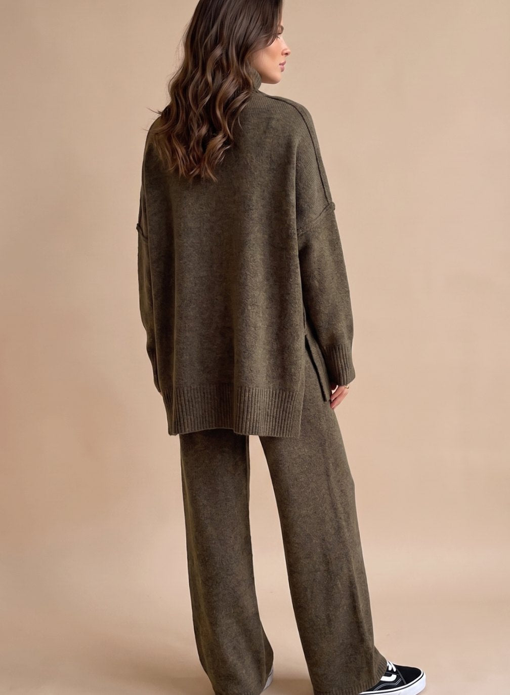 Elise | Women's Oversized Turtleneck Lounge Set