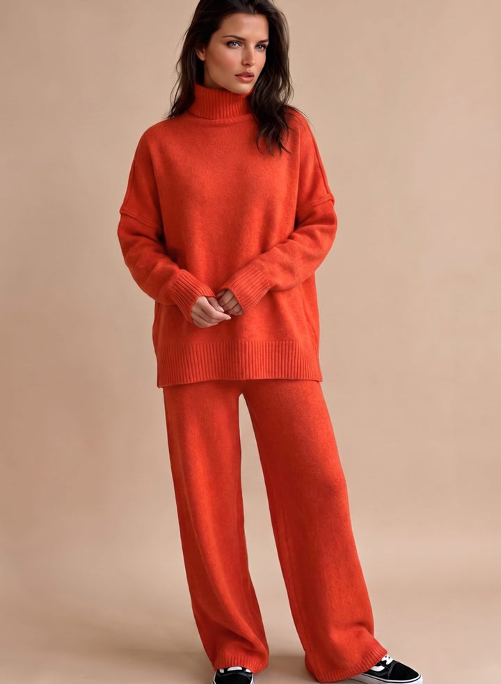 Elise | Women's Oversized Turtleneck Lounge Set