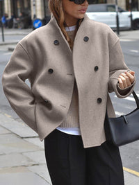 Nora | Women's Oversized Stand Collar Jacket
