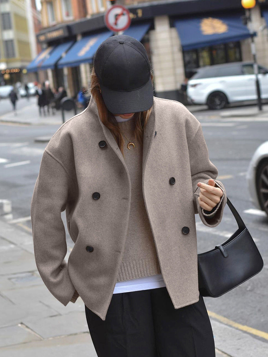 Nora | Women's Oversized Stand Collar Jacket