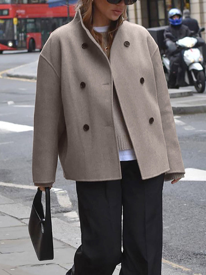 Nora | Women's Oversized Stand Collar Jacket