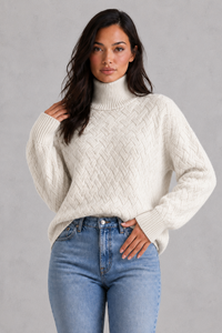 Posy | Women's Roll Neck Knit Jumper