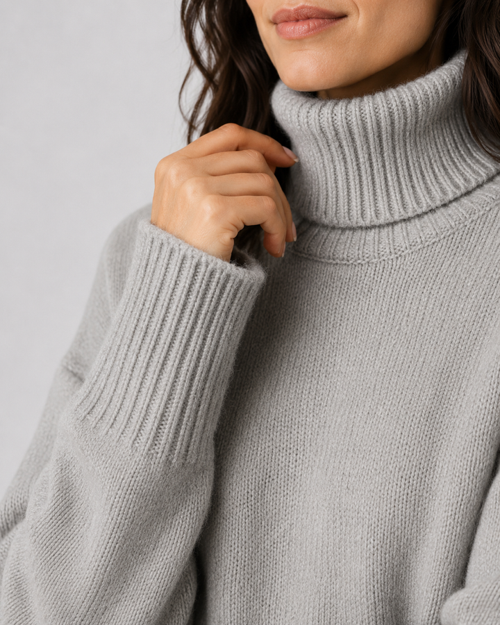 Nell | Women's Turtleneck Knitted Jumper