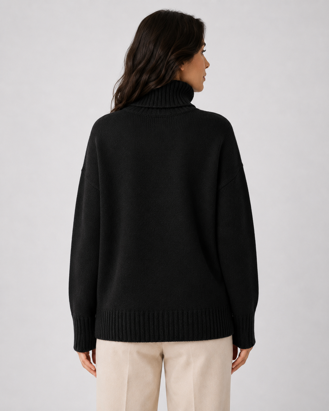 Nell | Women's Turtleneck Knitted Jumper